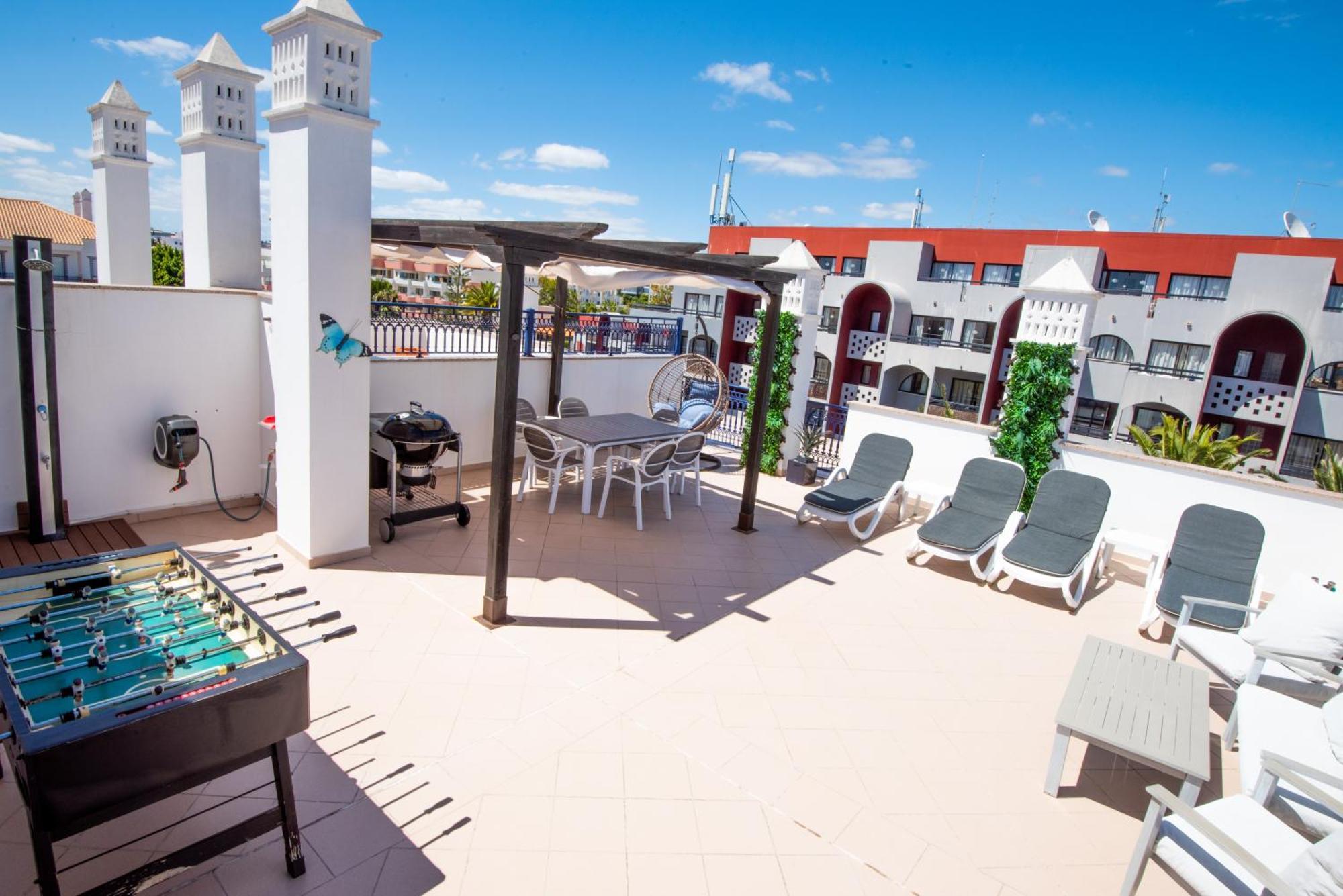 Charm Apartment T2 All With Big Terrace Albufeira Self Check-In Exteriör bild