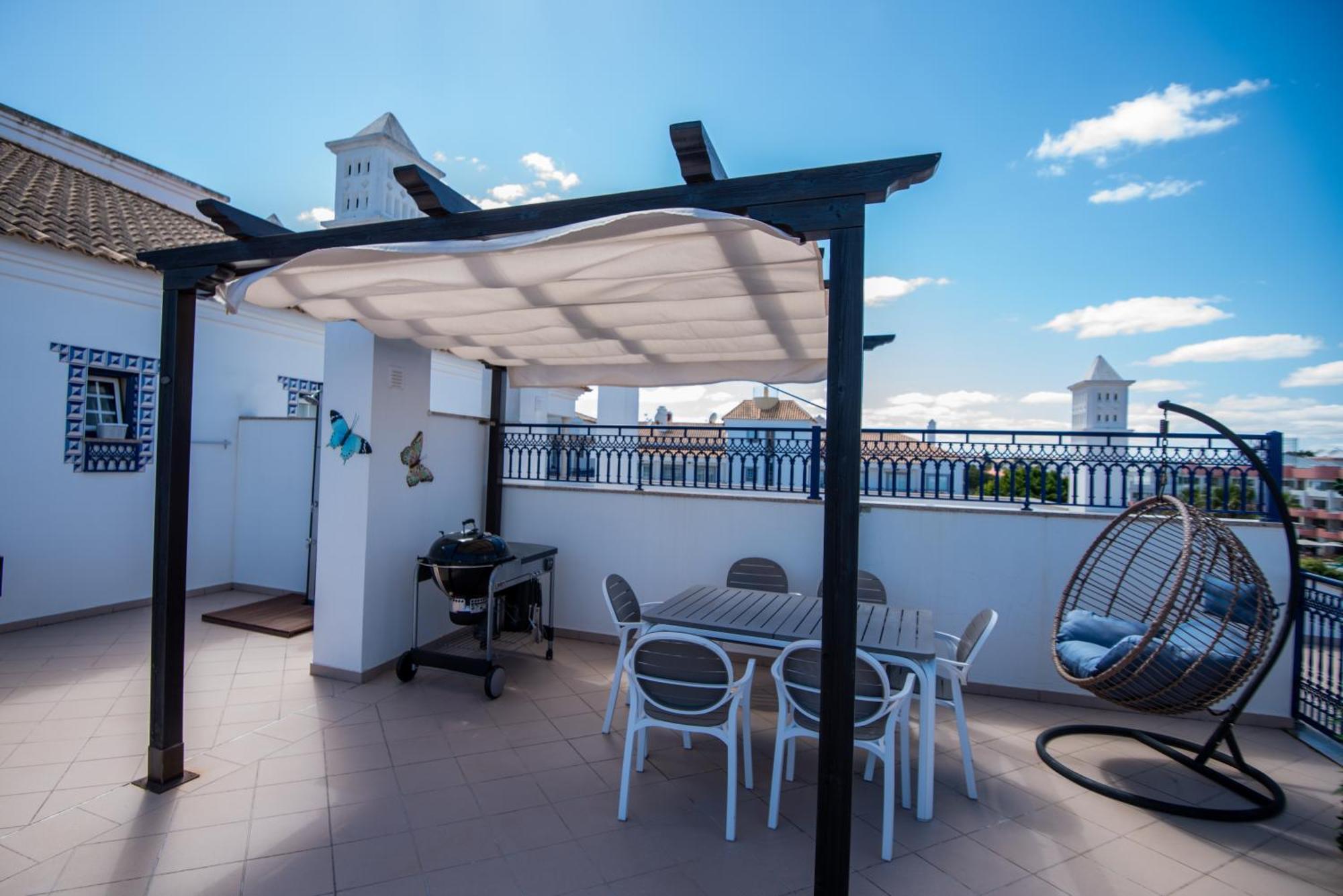 Charm Apartment T2 All With Big Terrace Albufeira Self Check-In Exteriör bild