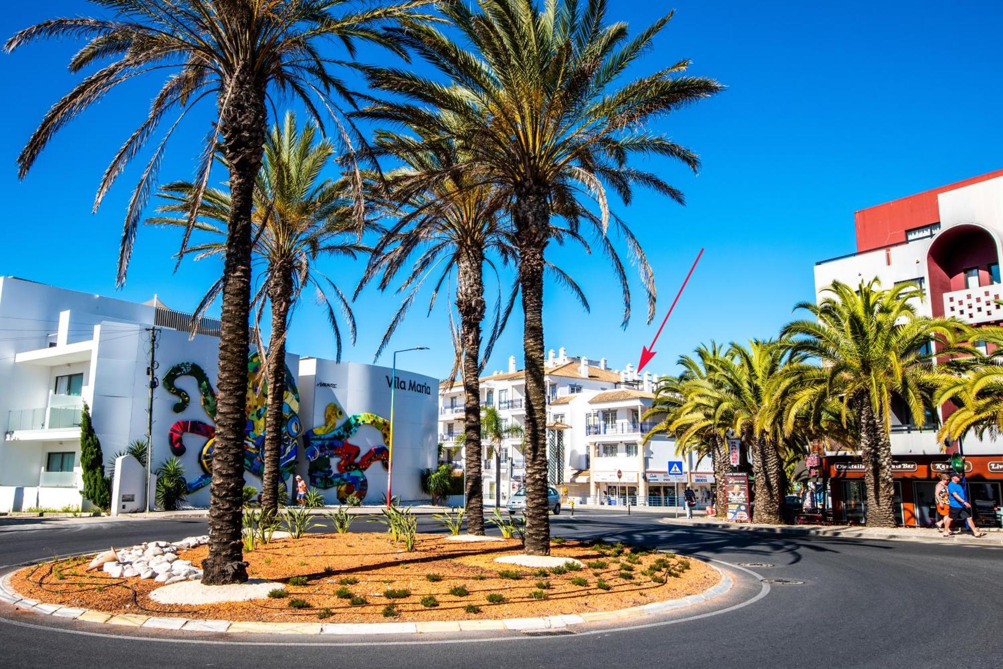 Charm Apartment T2 All With Big Terrace Albufeira Self Check-In Exteriör bild